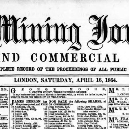 Mining Journal 30th July 1859