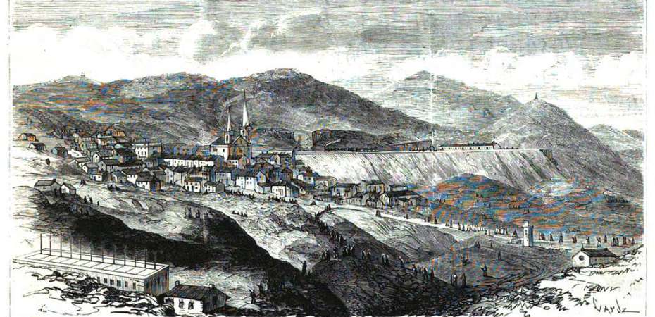 Rio Tinto Railway Inauguration in 1875