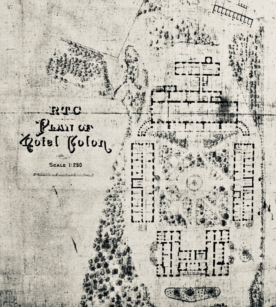 Hotel Colon Plans early 1880s