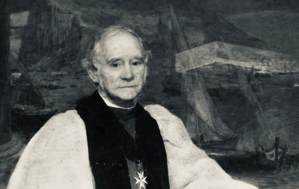 The Bishop of Gibraltar, Rev. Sandford who visited Huelva city and the Rio Tinto mines, in 1882
