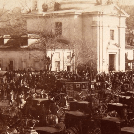 Alfonso XII funeral 1885