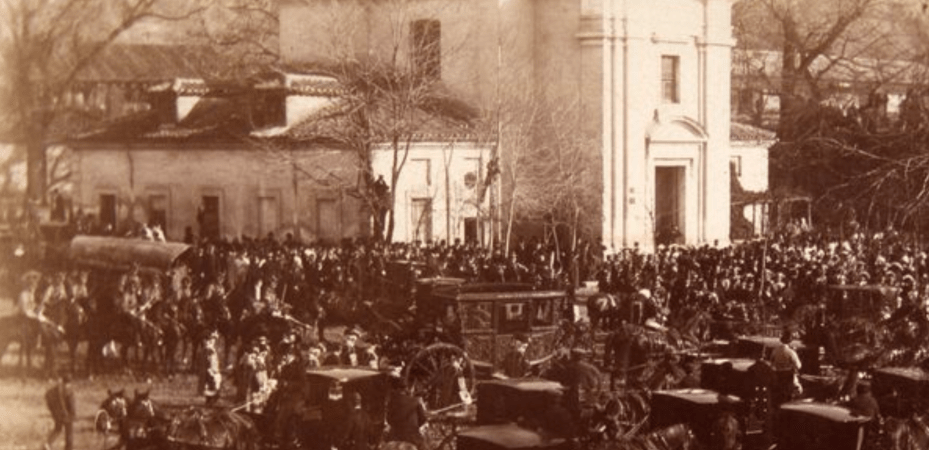 Alfonso XII funeral 1885