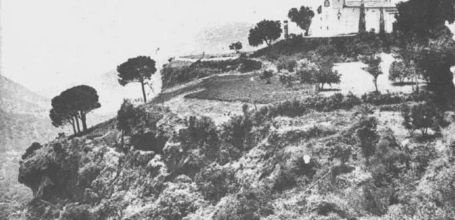 Side View of the Peña de Alájar