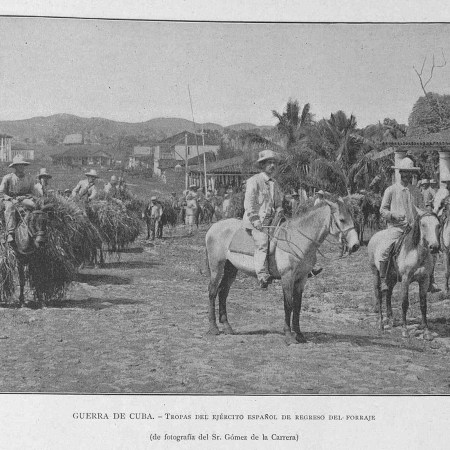 Spanish troops in Cuba