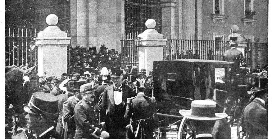 Funeral for Canovas del Castillo