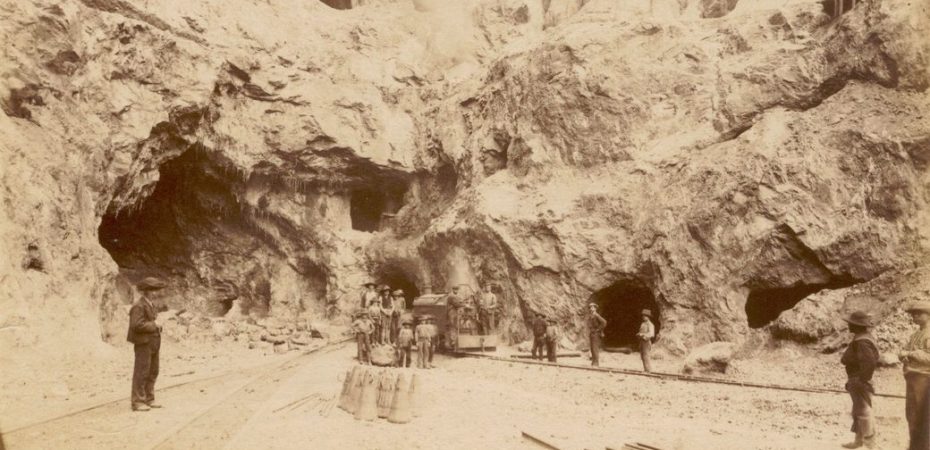 Workers at the Huelva Pyrite Mines