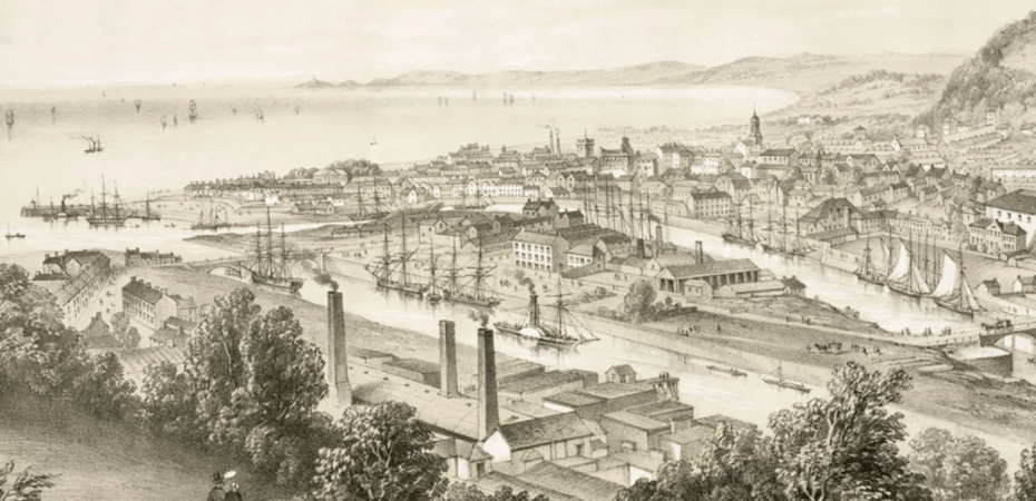 Port of Swansea 1850s