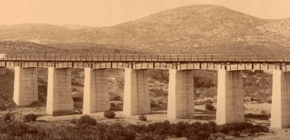 One of the Tharsis-La Zarza Railway Bridges
