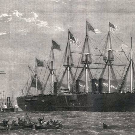 The Great Eastern. Transatlantic Telegraph 1866