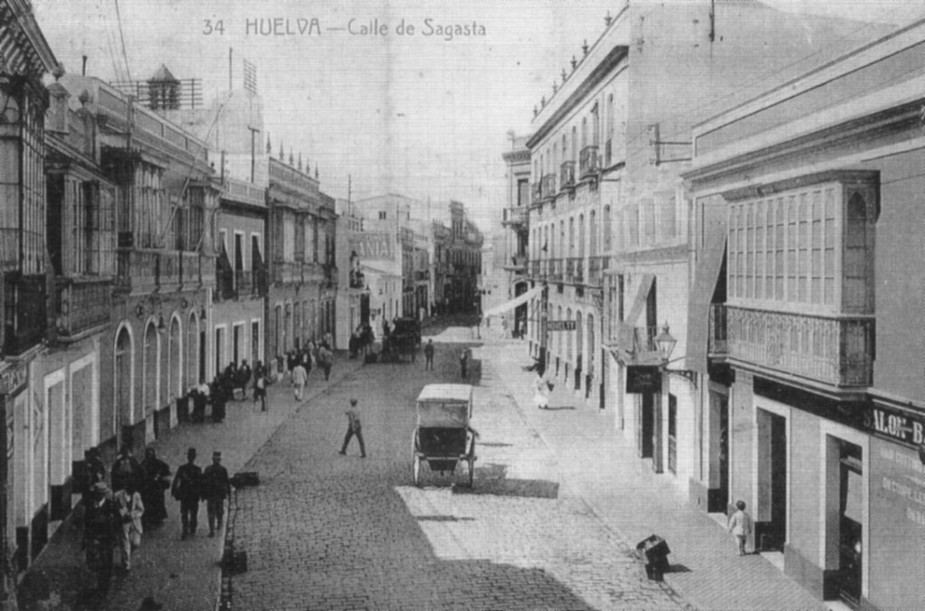 Calle Sagasta, now known as Calle Plus Ultra