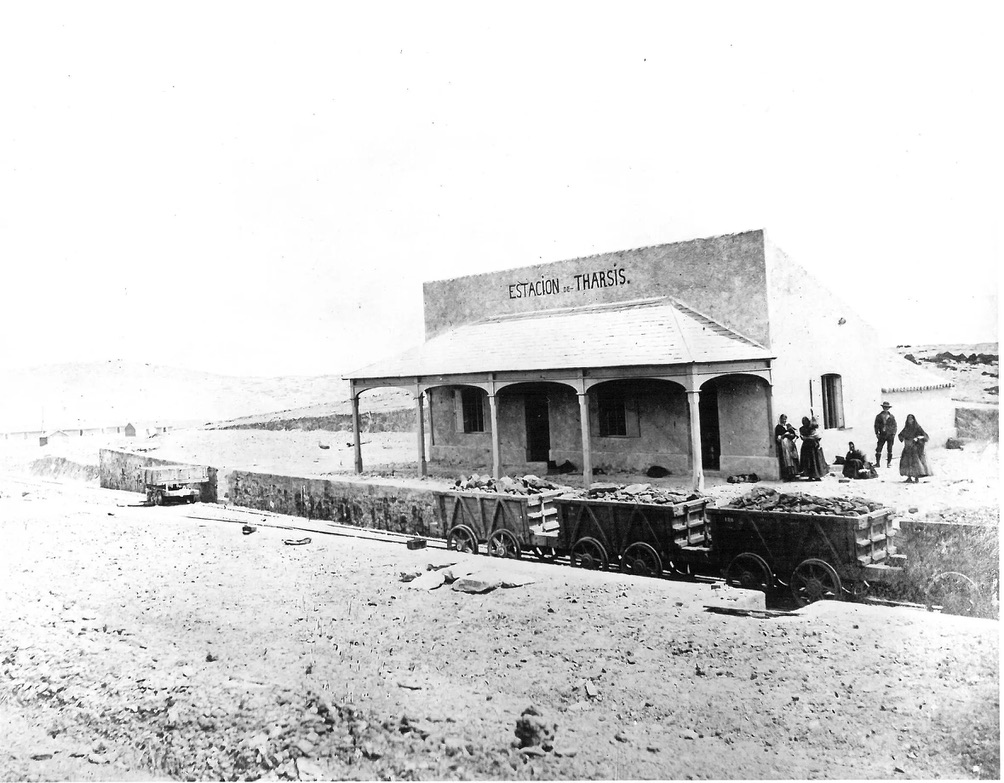 Tharsis Station belonging to the Tharsis Sulphur and Copper Company.