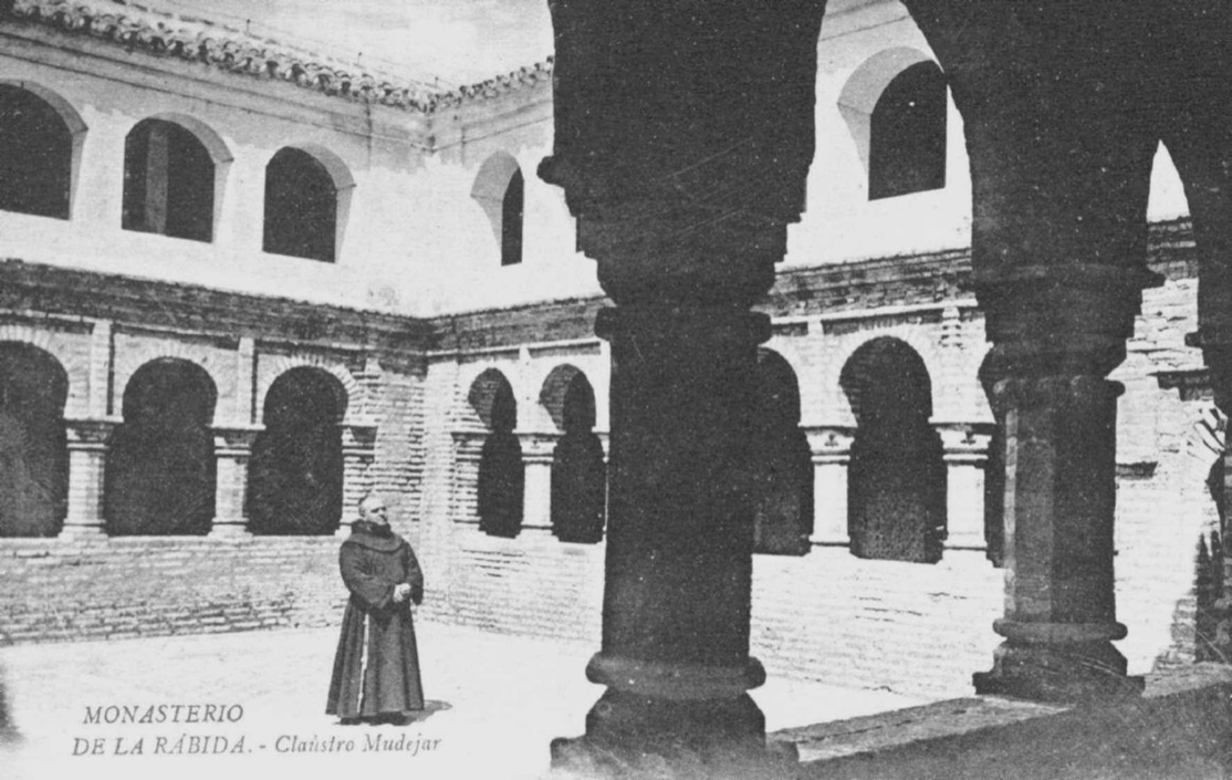 Interior of La Rabida Monastery where Christopher Columbus stayed before his journey of discovery. Still exists today