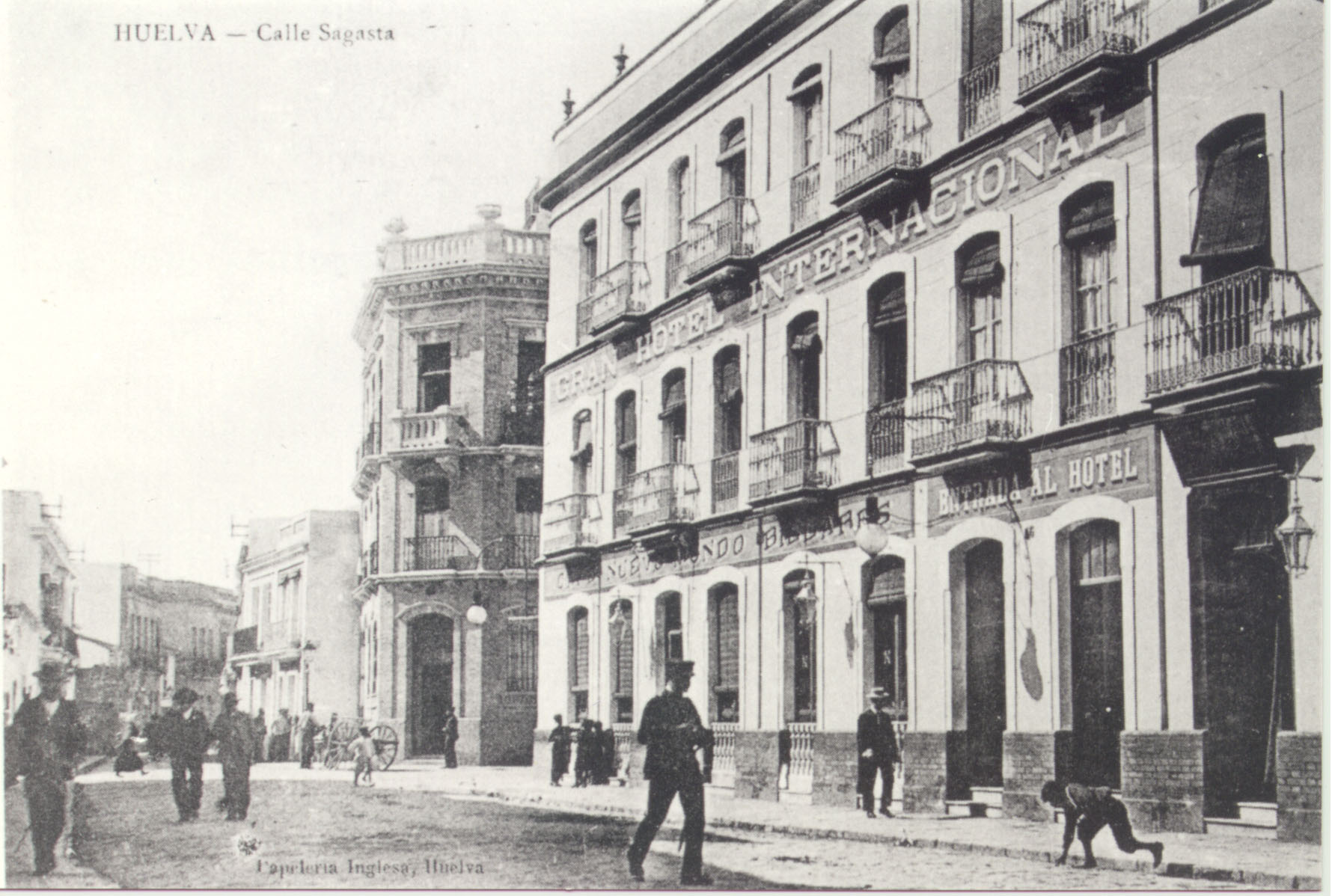 The Gran Hotel Internacional in Calle Sagasta