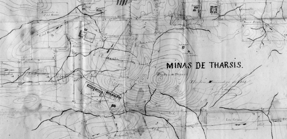 Map of Tharsis Mines 1868