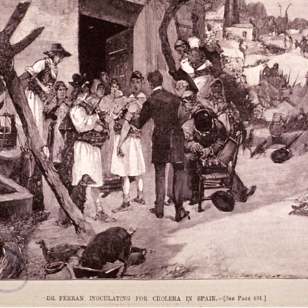 Dr. Ferrán's anti-cholera vaccines