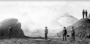 Teleras - Open air calcination of the mineral ore