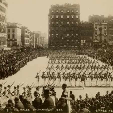 Columbus Day Parade New York 1892