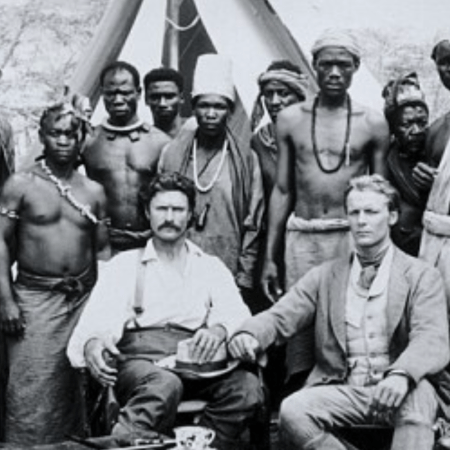 Burton and Speke in Africa