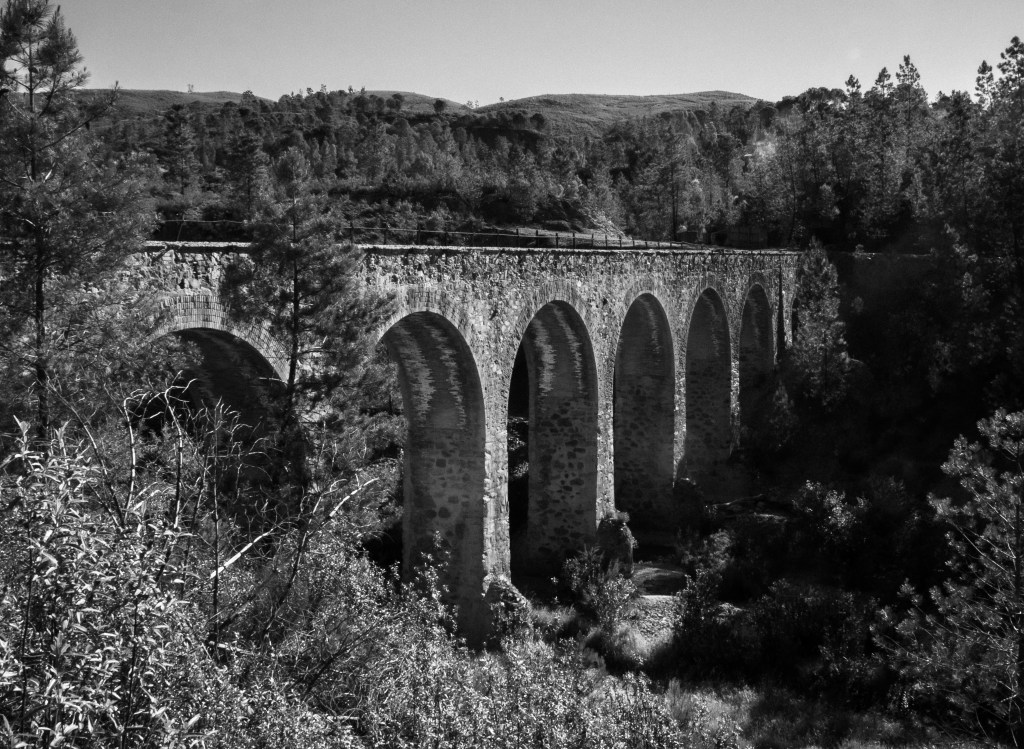 Railway bridge over the Escalada River at San Miguel Mines