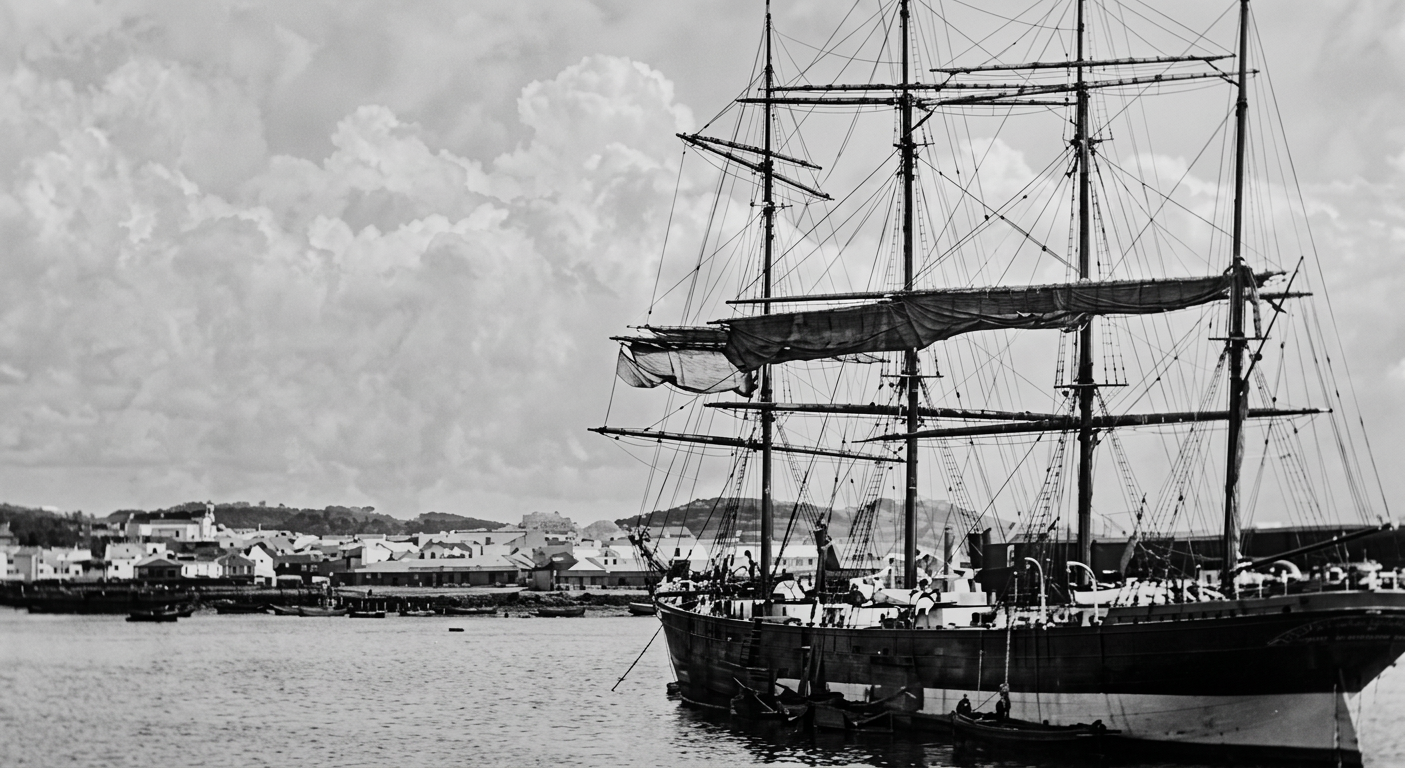 View of Huelva Port on the Odiel River