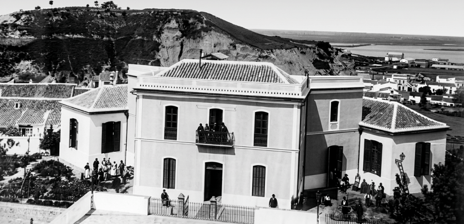 The Rio Tinto Company English Hospital in Calle San Andrés designed by William Alexander Mackay