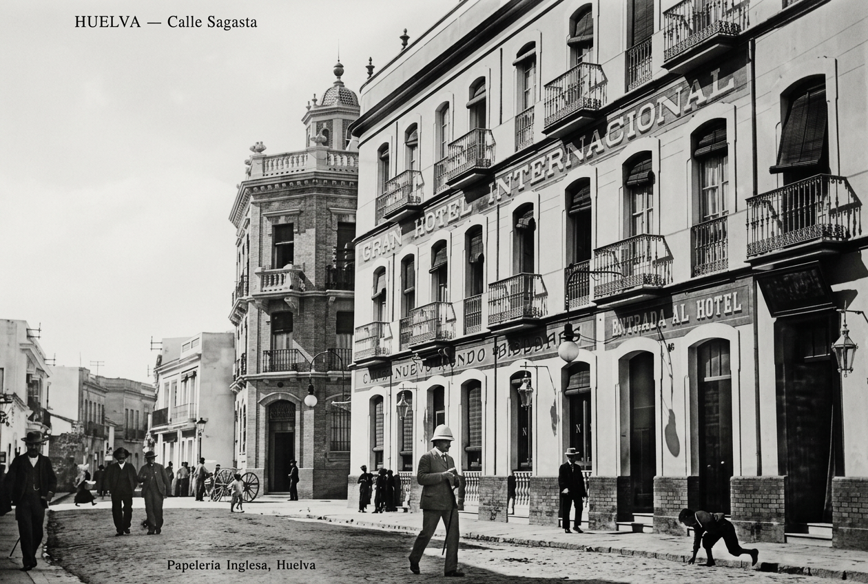 The Gran Hotel Internacional in Calle Sagasta
