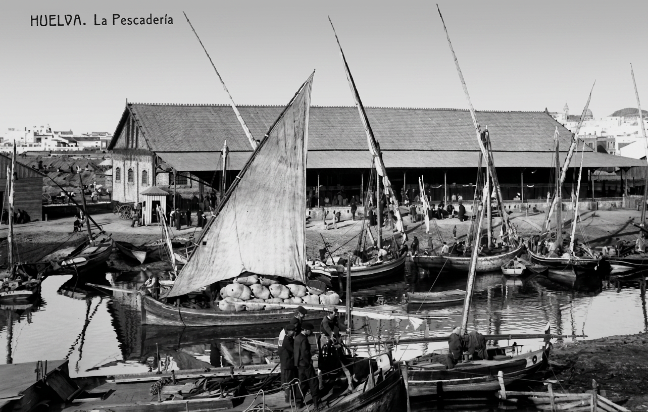 Huelva fishing port