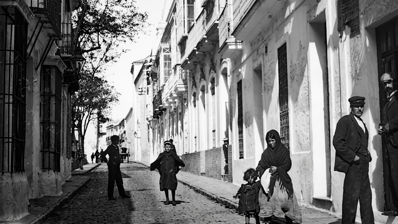Calle Monasterios, Today named after Manuel Vazquez Lopez