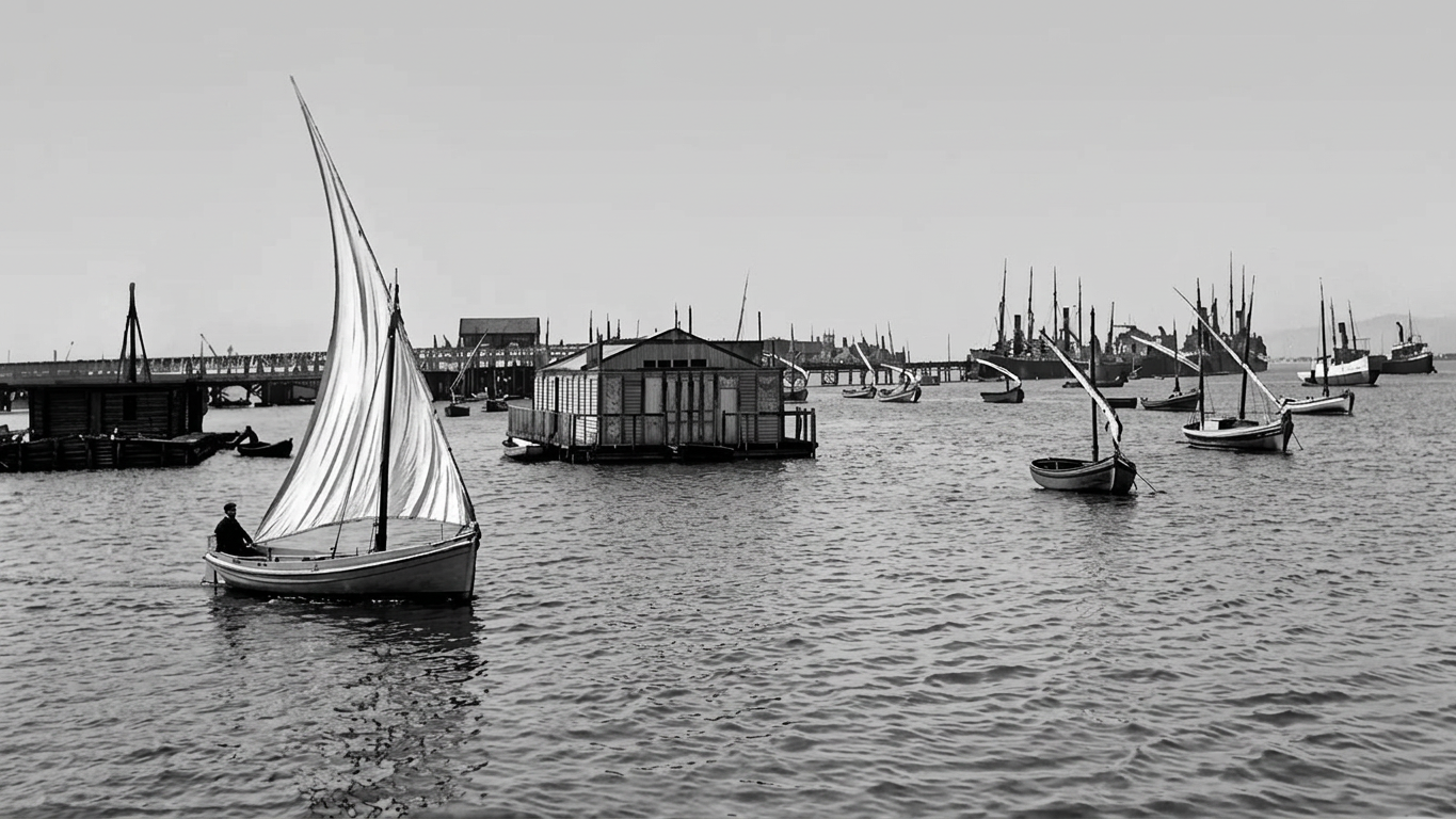 Floating Baths on the Odiel River