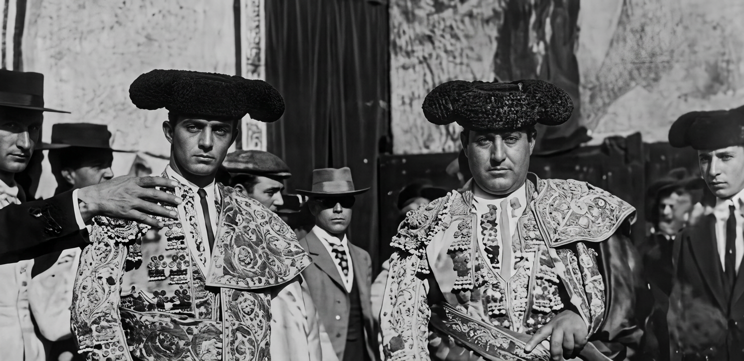 Litri and Machaquito at La Merced in 1902