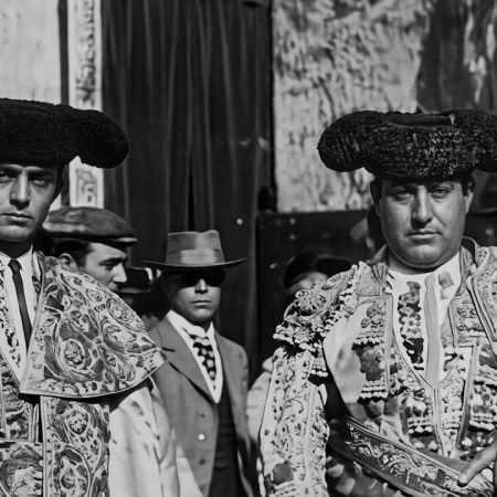 Litri and Machaquito at La Merced in 1902